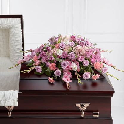 Immorata Casket Spray – VACHA'S FOREST FLOWERS, Oak Forest IL