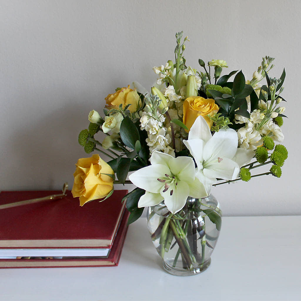 Hope & Serenity Bouquet – VACHA'S FOREST FLOWERS, Oak Forest IL