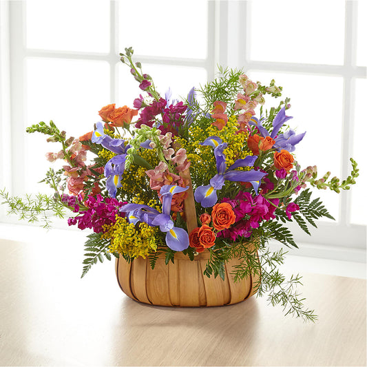 Garden of Life Basket – VACHA'S FOREST FLOWERS, Oak Forest IL