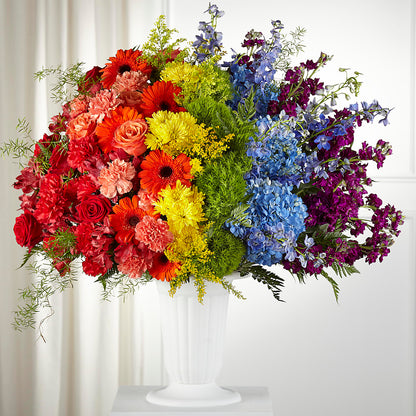 Pride & Unity Arrangement – VACHA'S FOREST FLOWERS, Oak Forest IL