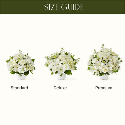 Peaceful Reflections Arrangement – VACHA'S FOREST FLOWERS, Oak Forest IL