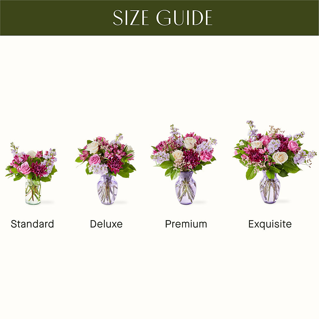 Amethyst Dreams Bouquet – VACHA'S FOREST FLOWERS, Oak Forest IL