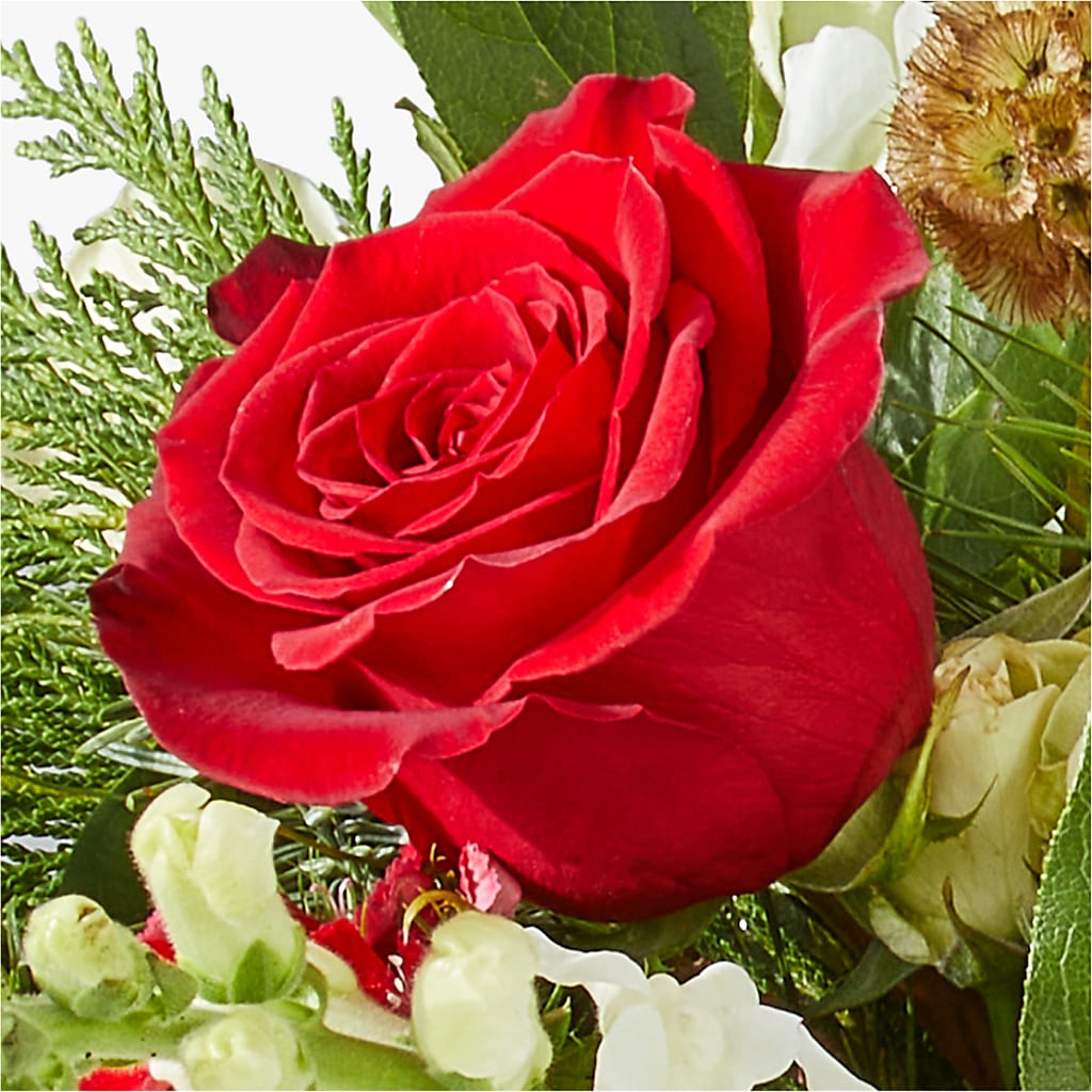 Deck the Halls Bouquet – VACHA'S FOREST FLOWERS, Oak Forest IL