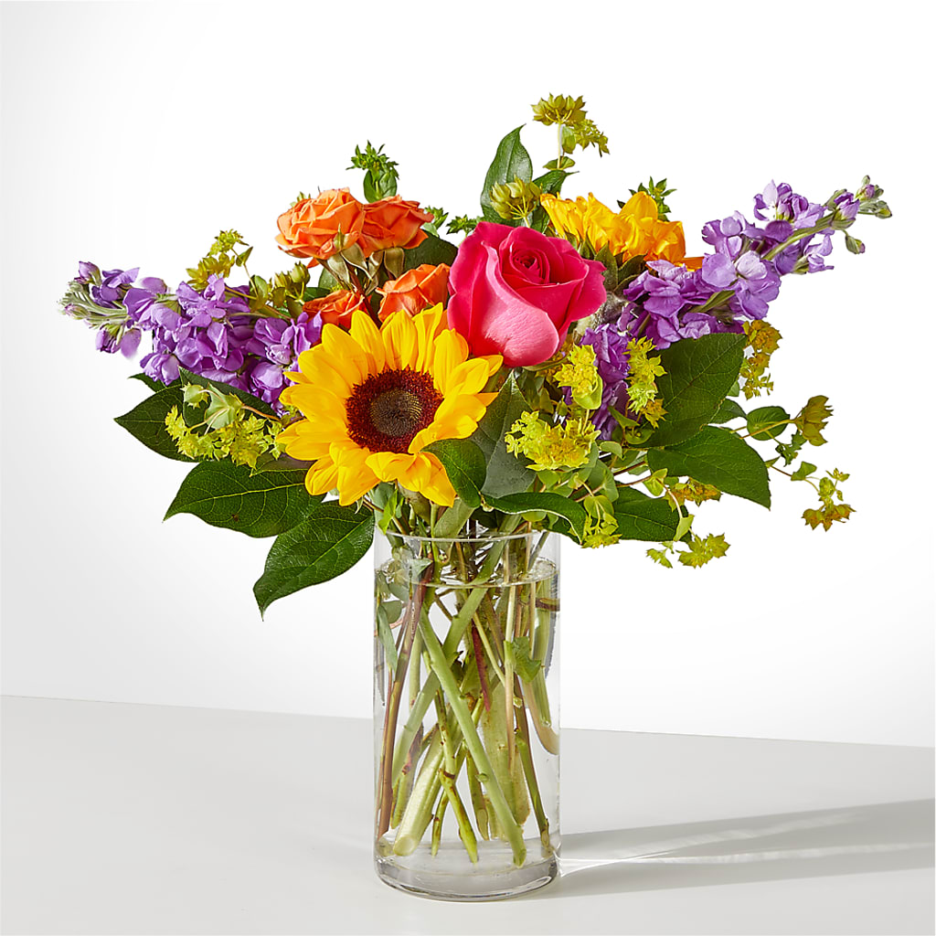 Vibrant Greetings Bouquet – VACHA'S FOREST FLOWERS, Oak Forest IL
