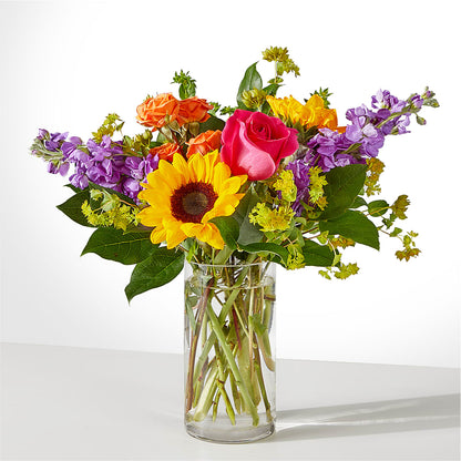 Vibrant Greetings Bouquet – VACHA'S FOREST FLOWERS, Oak Forest IL