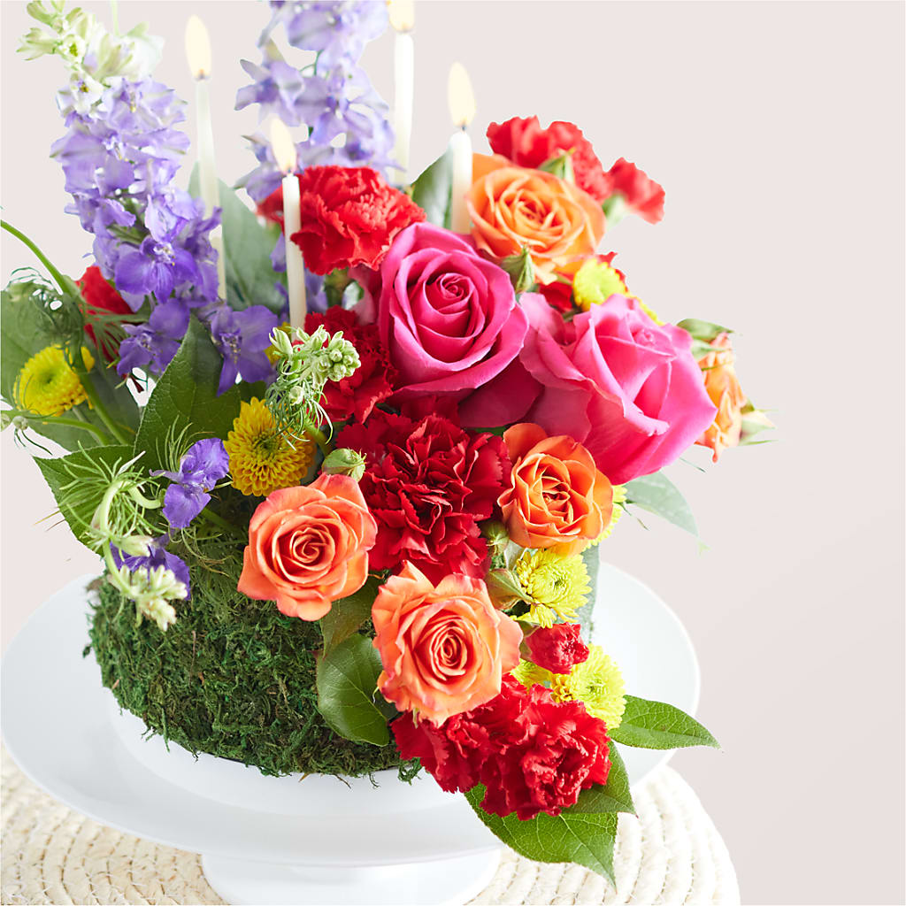 Best Year Yet Floral Cake – VACHA'S FOREST FLOWERS, Oak Forest IL