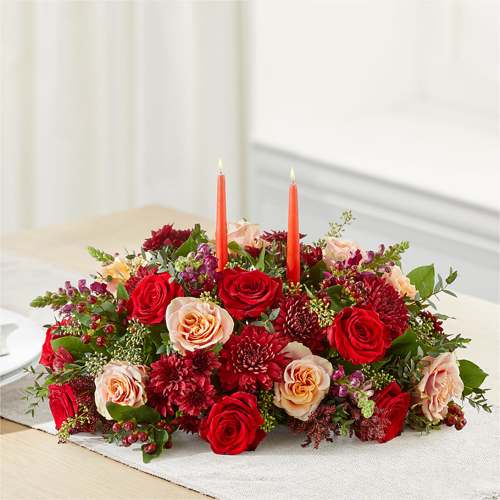 Most Thankful Centerpiece – VACHA'S FOREST FLOWERS, Oak Forest IL