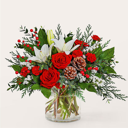 Best in Snow Bouquet – VACHA'S FOREST FLOWERS, Oak Forest IL