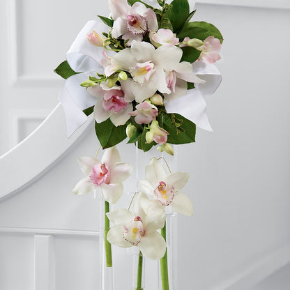 Perfect Entrance Pew Arrangement – VACHA'S FOREST FLOWERS, Oak Forest IL