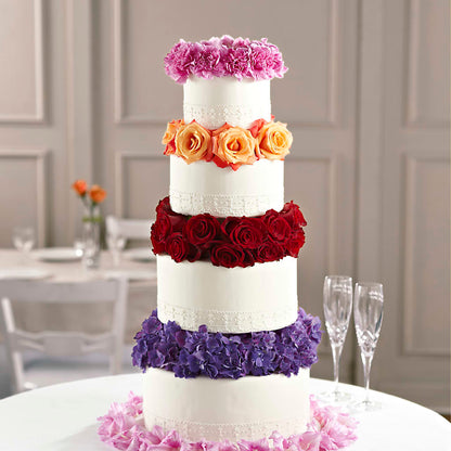 Infinite Love Cake Décor – VACHA'S FOREST FLOWERS, Oak Forest IL