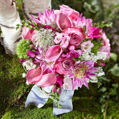 Pink Profusion Bouquet – VACHA'S FOREST FLOWERS, Oak Forest IL