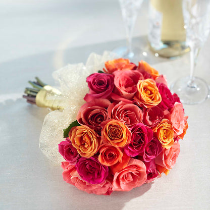 Sweet Roses Bouquet – VACHA'S FOREST FLOWERS, Oak Forest IL