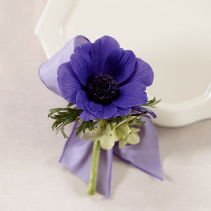 Purple Passion Boutonniere – VACHA'S FOREST FLOWERS, Oak Forest IL