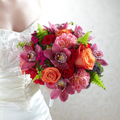 Brilliant Blossoms Bouquet – VACHA'S FOREST FLOWERS, Oak Forest IL