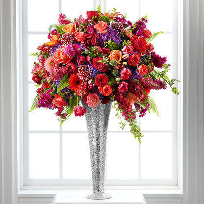 Flower Jeweled Arrangement – VACHA'S FOREST FLOWERS, Oak Forest IL