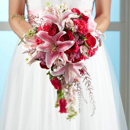 Lily & Rose Bouquet – VACHA'S FOREST FLOWERS, Oak Forest IL