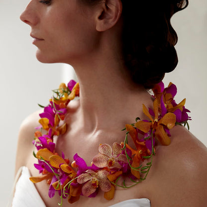 My Sweet Love Floral Necklace – VACHA'S FOREST FLOWERS, Oak Forest IL