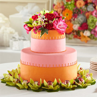 Sweet Citrus Cake Decor – VACHA'S FOREST FLOWERS, Oak Forest IL