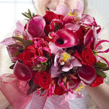 Heart of Hearts Bouquet – VACHA'S FOREST FLOWERS, Oak Forest IL
